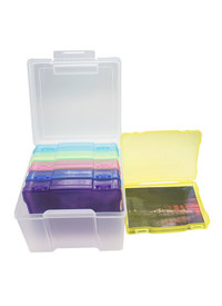 Photo Storage Box Multi-Coloured 