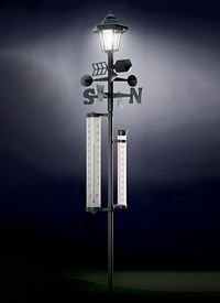 5 IN 1 WEATHER STATION WITH SOLAR LIGHT