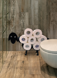 BAABARA SHEEP DESIGN TOILET PAPER HOLDER