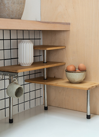 Jolliman's Space Saving Kitchen Shelving
