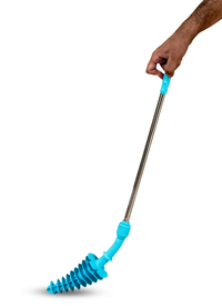 FLEXIBLE TOILET PLUNGER - NON BRISTLE - CLEAN EASY SILICON