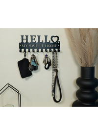 Wall Mounted Key Hanger with 10 Hooks - My Sweet Home Design