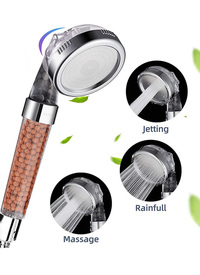 SHOWER HEAD ATTACHMENT WITH ECO FILTER