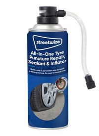 Tyre Puncture Repair, Sealer and Inflator