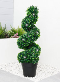 Solar Topiary Outdoor Garden Plants 