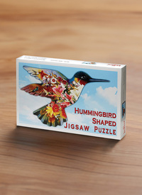 Bird Shape Jigsaw Puzzle
