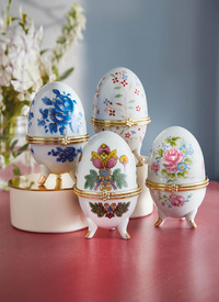 Decoration Egg with Storage Set of 4
