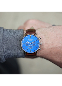 Men's Architect Motivator With Walnut Strap