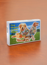 Dog Shape Jigsaw Puzzle