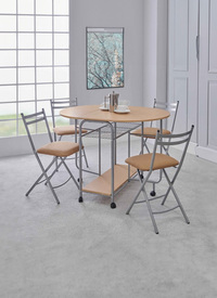 Space-Saving Stowaway Dining Set 