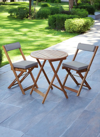 Raffles Hardwood Bistro Set 