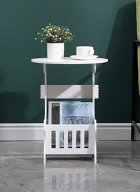 PVC Universal Table with Magazine Holder