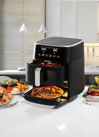 2-in-1 Airfryer (6L) & Pizza Oven (5L)
