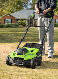 Greenworks 40V 38cm Cordless Brushless Dethat