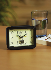 Alarm Clock with Temperature Gauge