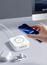 Multi-port Charging Station with Wireless Function