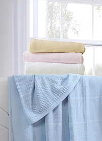 Cotton Cellular Blanket 