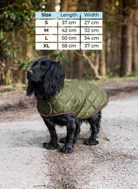 Diamond Quilt Pet Coat 