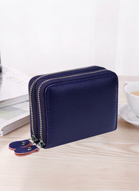 Ladies Rfid Leather Purse 