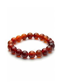 Gem Stone Carnelian Good Luck Bracelet