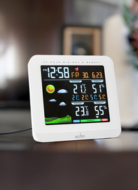 Weather Gauge Alarm Clock 