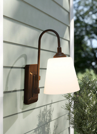 Easy attachable wall lamp