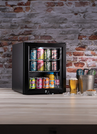Glass Mini Fridge 50L