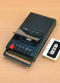 Portable Cassette Recorder