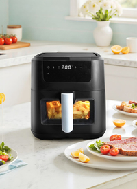 5 Ltr Digital Air Fryer With Window Viewer 5 Ltr Digital Air Fryer With Window Viewer
