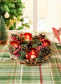 LED Wreath Candle Holders LED Wreath Candle Holders