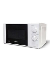 Igenix White 20L 700W Manual Microwave