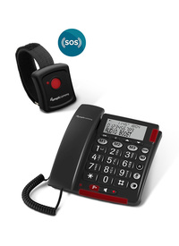 Senior Friendly Big Button Phone with Emergency Call Pendant Senior Friendly Big Button Phone with Emergency Call Pendant