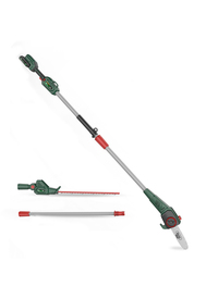 Webb 20V 50cm Cordless Long Reach Hedge Trimmer & Pruner attachment