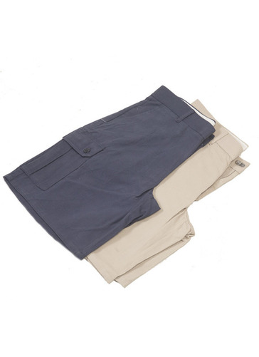 Magic Waist Multi Pocket Cargo Shorts 
