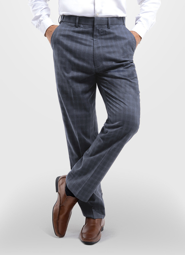 Expanding Waist Check Trouser 