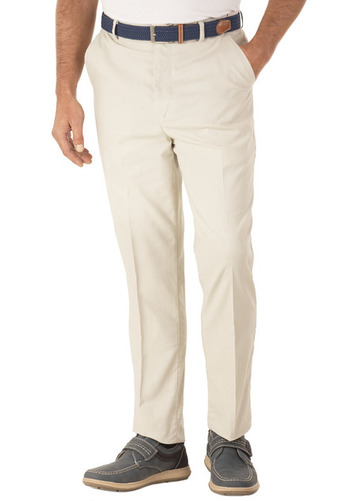 LINEN BLEND TROUSER 