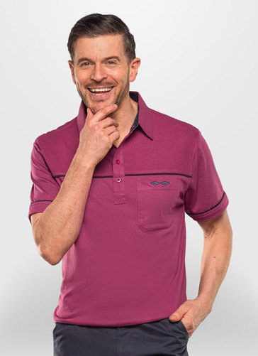 Diamond Pocket Casual Polo 