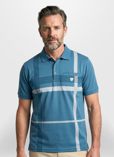 Dyford Cross Pattern Polo 