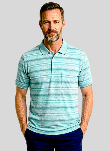 Brighton Mens Polo Shirt With Pocket 