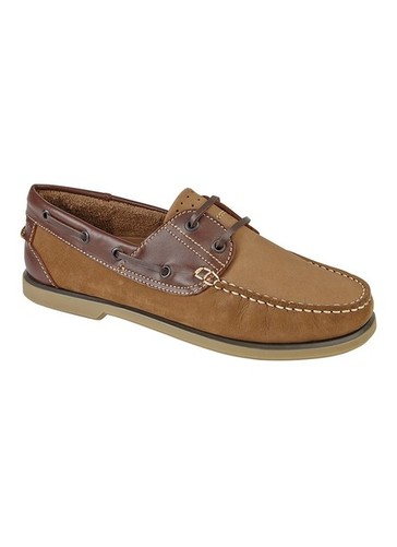 MOCCASIN LEATHER BOAT SHOES 