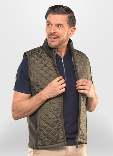 Diamond Quilted Gilet 