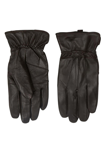 Stanford Leather Gloves With Elasticated 