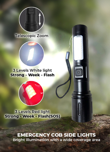 Small LED Torch (Compact Emergency Torch)