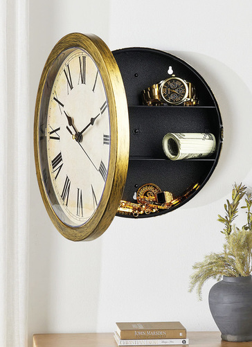 Secret Safe Wall Clock
