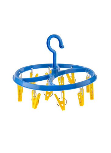 Portable Laundry Hanger With 12 Pegs 