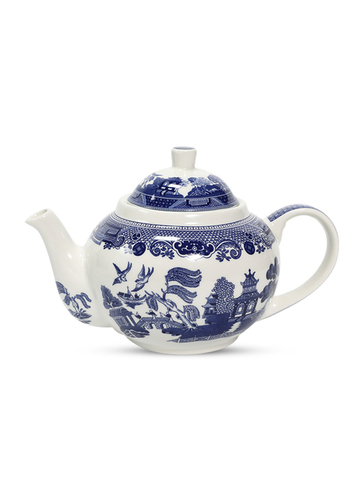Blue Willow 1 Litre Teapot