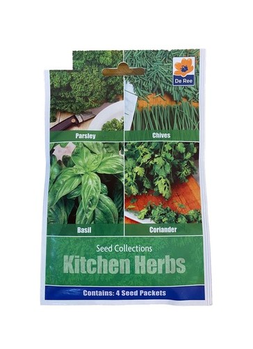4 Pack Kitchen Herbs Selection