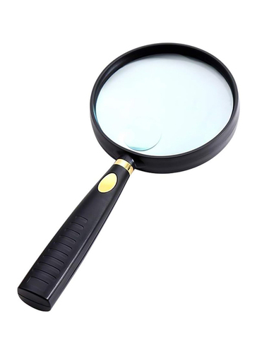 GLASS HANDHELD X5 & X10 MAGNIFIER