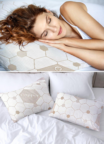 Memory Foam Copper Pillows
