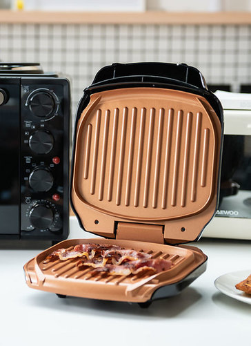 Ceratinanware Copper Infused Electric Grill